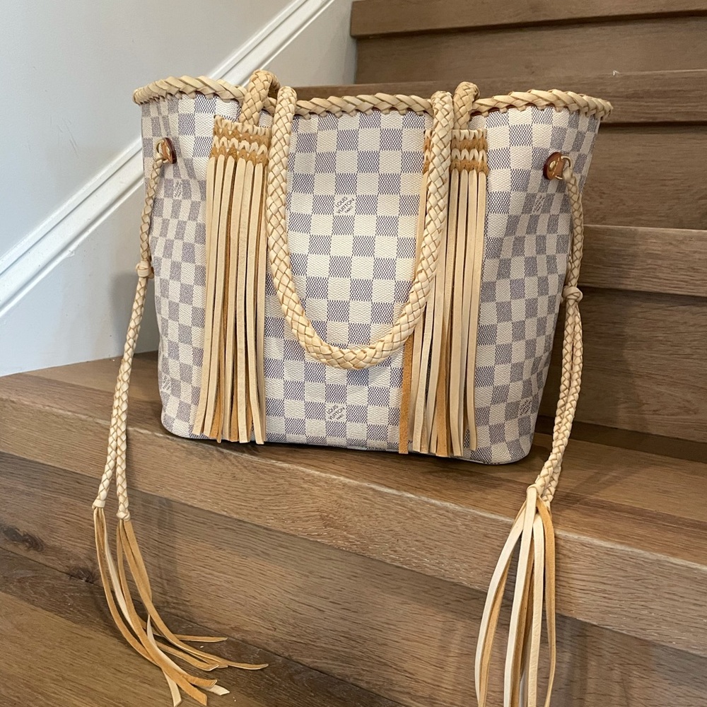 Blonde Fringe Louis Vuitton Neverfull (Tote)